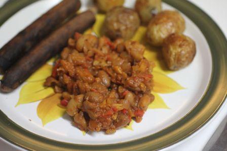 Sausage and BBQ Baked Beans